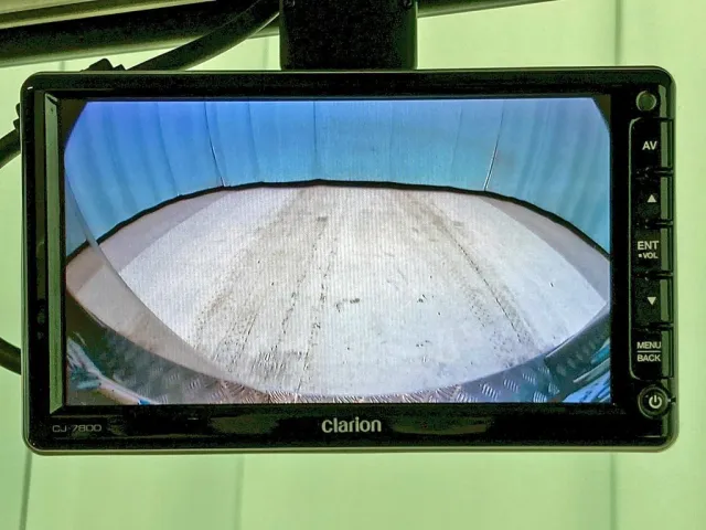 液晶バックモニター付きです。|三菱 スーパーグレート 2KG-FS70HZの写真21