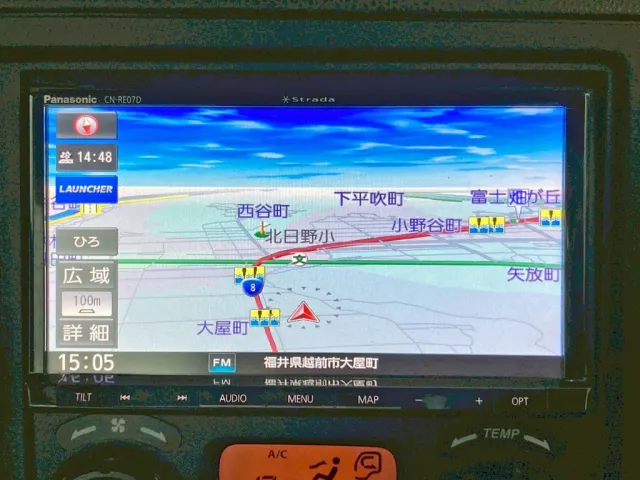 ナビ付きです。|いすゞ ギガ 2DG-EXZ52CKの写真20