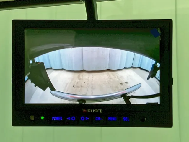 液晶バックモニター付きです。|三菱 スーパーグレート 2PG-FV80VZの写真23