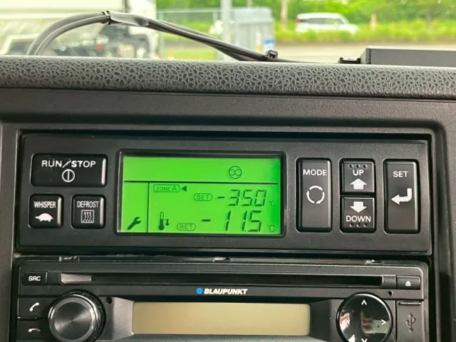 -35℃設定、23.3→-11.5℃[2H]|いすゞ ギガ QPG-CYL77Bの写真28