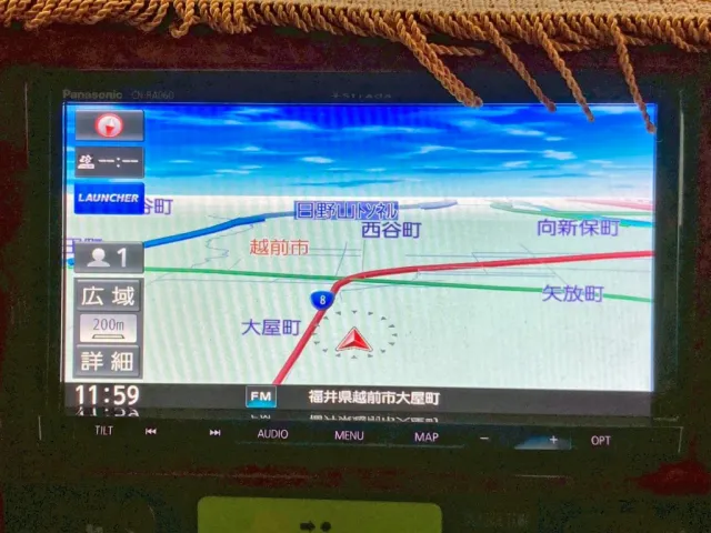 ナビ付きです。|日野 レンジャー LDG-GK8JRAAの写真27