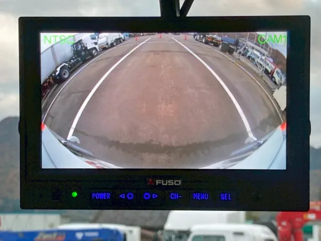 液晶バックモニター付きです。|三菱 スーパーグレート 2PG-FV80VYの写真21