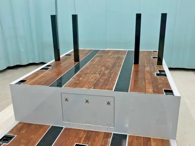 前方は段落ち仕様です。(上段長：3.00mです。)|トレクス  PLB34114改の写真11