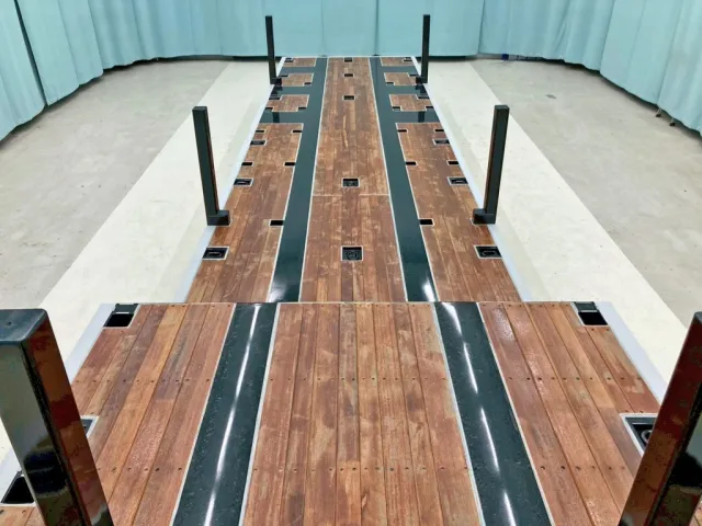 前方から後方を見た状態です。|トレクス  PLB34114改の写真14