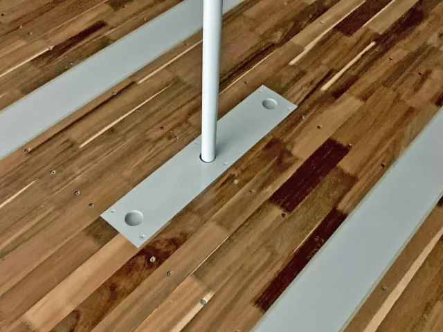 突っ張り棒の状態です。(下部)|東邦  TF36H2C3改の写真13