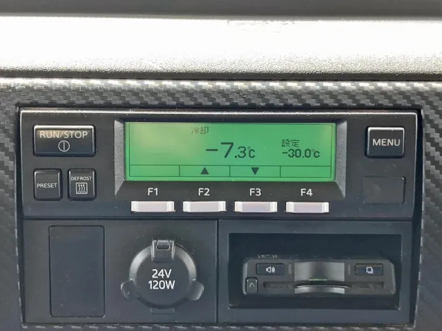 冷凍機は、-30℃設定(低温仕様) 31.6℃スタート 2Hで-7.3℃確認済みです|日野 レンジャー 2KG-FC2ABG(2WD)の写真45