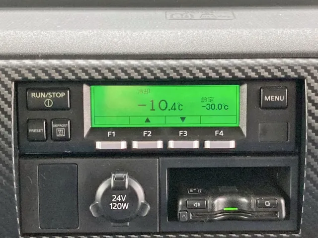冷凍機は、-30℃設定(低温仕様) 31℃スタート 2Hで-10.4℃確認済みです。|日野 レンジャー 2KG-FD2ABA(2WD)の写真39