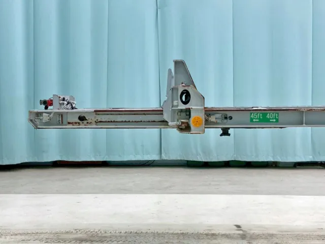 スライドボルスタを後方に移動した状態です。(40フィート積載時)|フルハーフ  KFKGG340S改の写真14