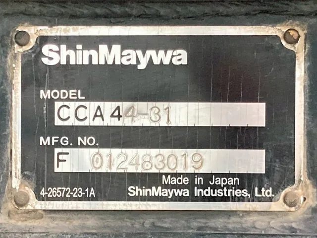 アームロールのプレートです。|日野 レンジャー 2KG-FC2ABA(2WD)の写真29