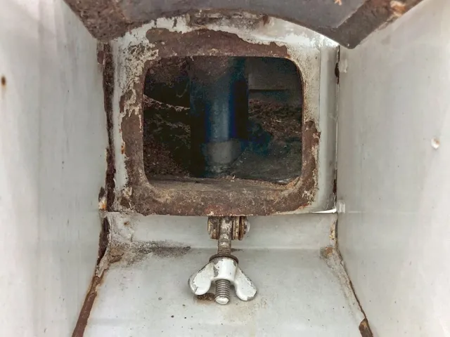 バーチカルスクリュー内部の状態です。|三菱 キャンター PA-FE73DB(2WD)の写真21