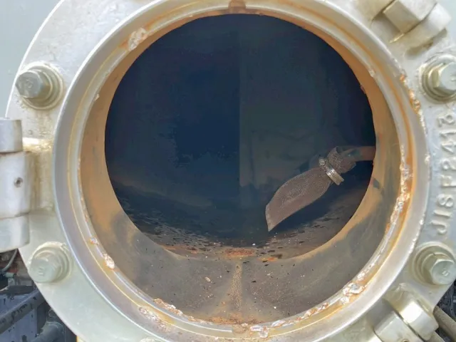 4次キャッチャー内部の状態です。|三菱 ファイター TKG-FK72FYの写真26