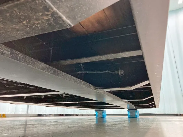 シャーシとネタの状態です。(横ネタは鉄製です)|東邦  TD50J7T2Sの写真7