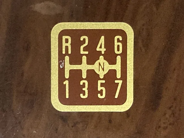 シフトパターンです。|いすゞ ギガ QKG-CYZ77AMの写真50