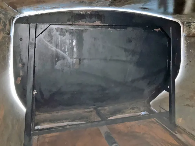 排出板裏側の状態です。|三菱 ファイター 2KG-FK72FZの写真14