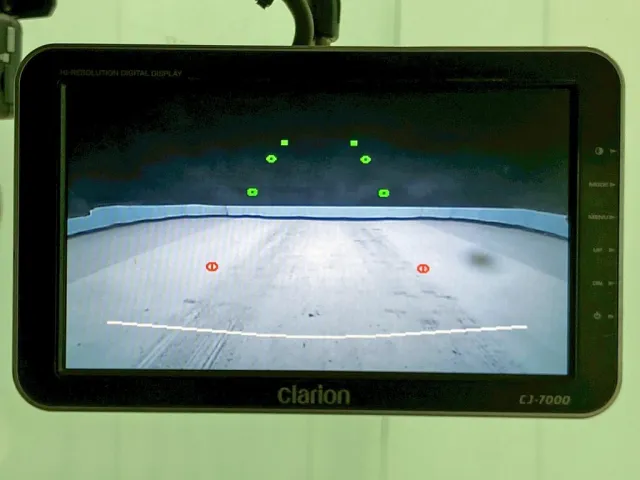 液晶バックモニター付きです。|いすゞ ギガ QKG-CXZ77ATの写真33