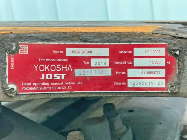 カプラのプレートです。|UDトラックス クオン 2PG-GK5AABの写真16