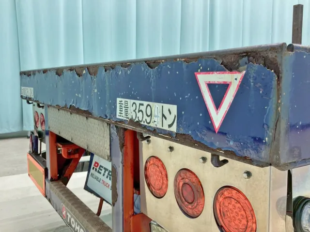 リヤレール全体にサビがあります。(運転席側)|東邦  TF36G3N3Sの写真19