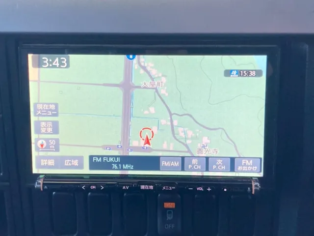 ナビ付きです。|三菱 ファイター 2KG-FK61F(2WD)の写真39