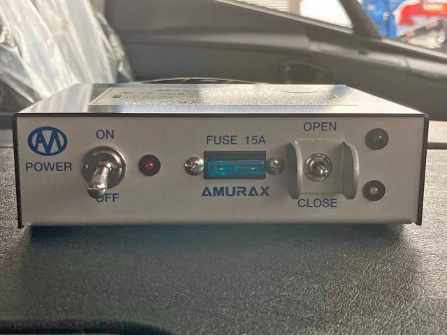 ホッパーカバーの開閉スイッチです。|三菱 スーパーグレート 2KG-FV80GXの写真23