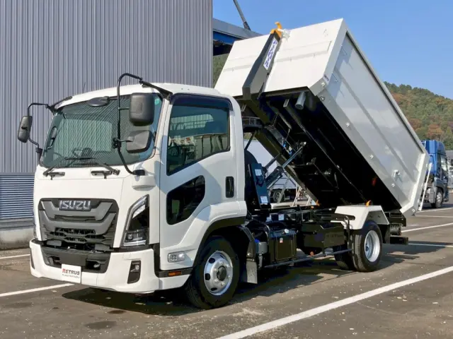 ダンプアップ時の状態です。|いすゞ フォワード 2RG-FRR90S4(2WD)の写真2