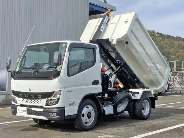 ダンプアップ時の状態です。|三菱 キャンター 2RG-FBAV0(2WD)の写真2
