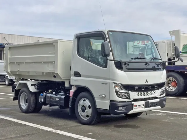 走行時の状態です。|三菱 キャンター 2RG-FBAV0(2WD)の写真3