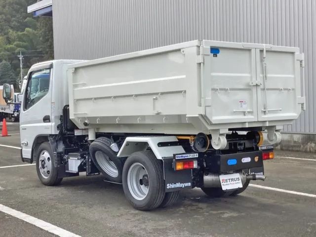 走行時の状態です。|三菱 キャンター 2RG-FBAV0(2WD)の写真4