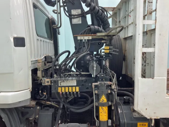 クレーン助手席側の状態です。|三菱 ファイター LDG-FQ62Fの写真26