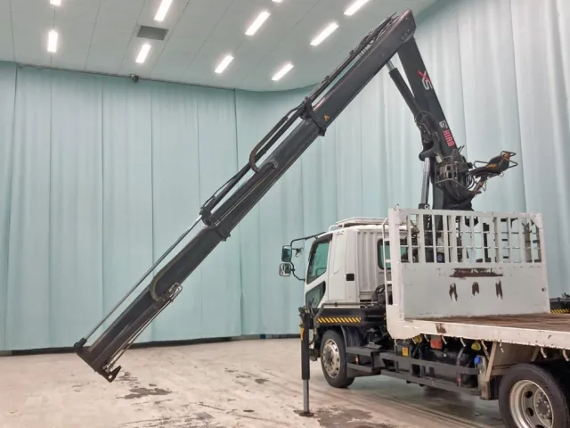 クレーンは4段です。|三菱 ファイター LDG-FQ62Fの写真33