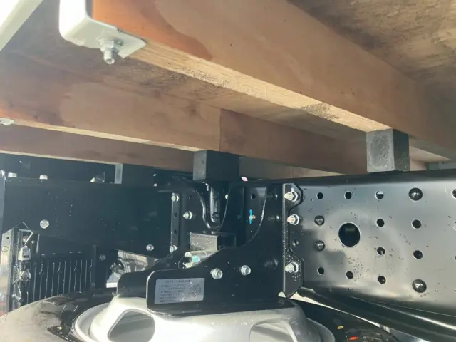 シャーシとネタの状態です。|三菱 キャンター 2RG-FBA20(2WD)の写真6