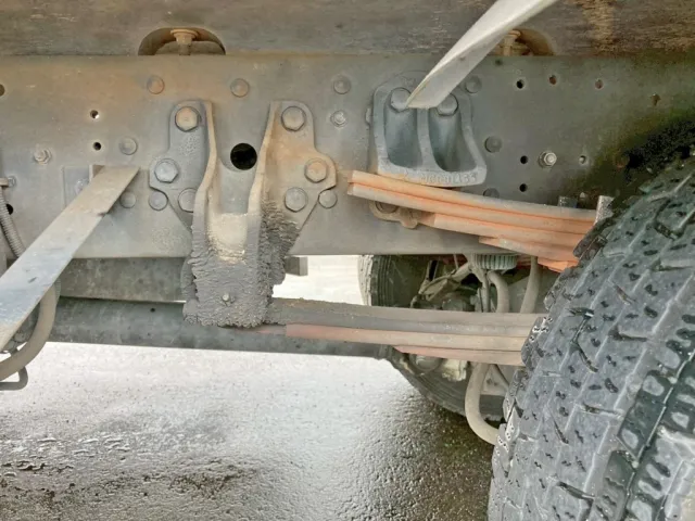 リーフサスです。|三菱 ファイター 2KG-FK62FZの写真5