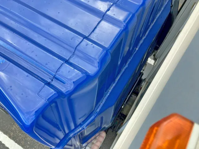 ルーフ助手席側後方に修復跡があります。|UDトラックス  2PG-CG5CAの写真44