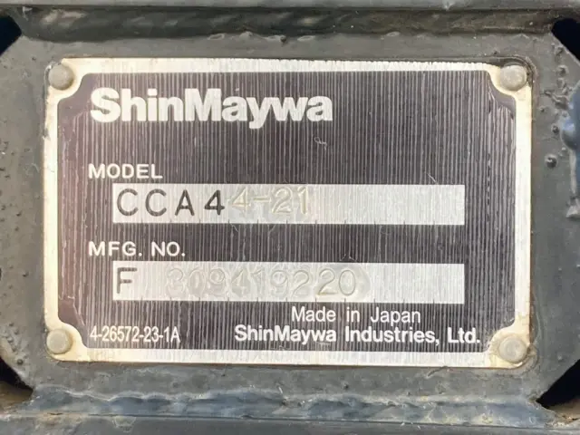 アームロールのプレートです。|ＵＤ コンドル TKG-MK38L(2WD)の写真18