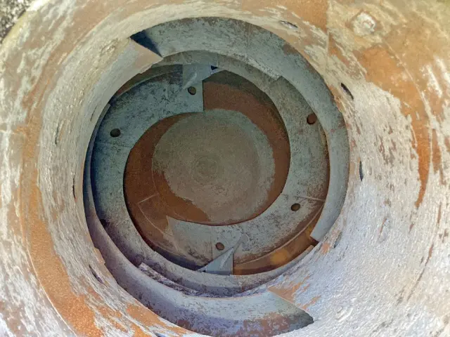 ドラム内部の状態です。|日野 プロフィア 2DG-FS1AGEの写真9