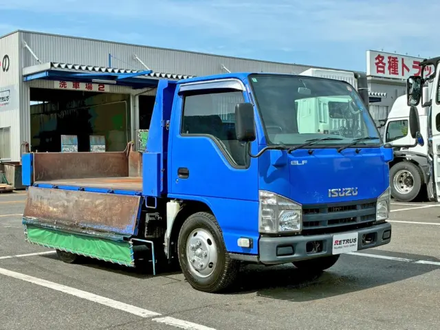 アオリを開いた状態です。|いすゞ エルフ TKG-NKR85AD(2WD)の写真2