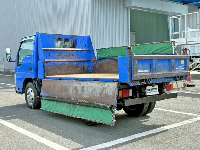 アオリを開いた状態です。|いすゞ エルフ TKG-NKR85AD(2WD)の写真3