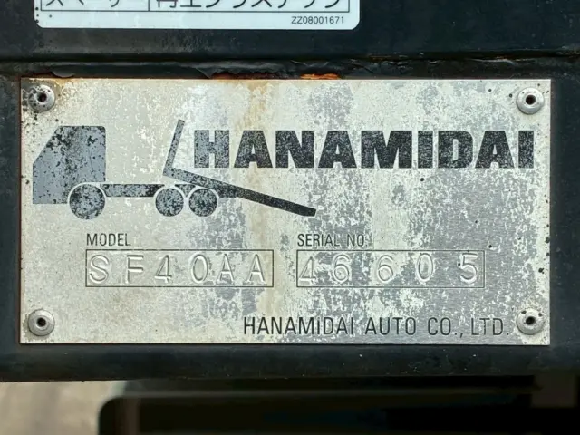 セーフティのプレートです。|日野 レンジャー 2KG-FD2ABA(2WD)の写真25