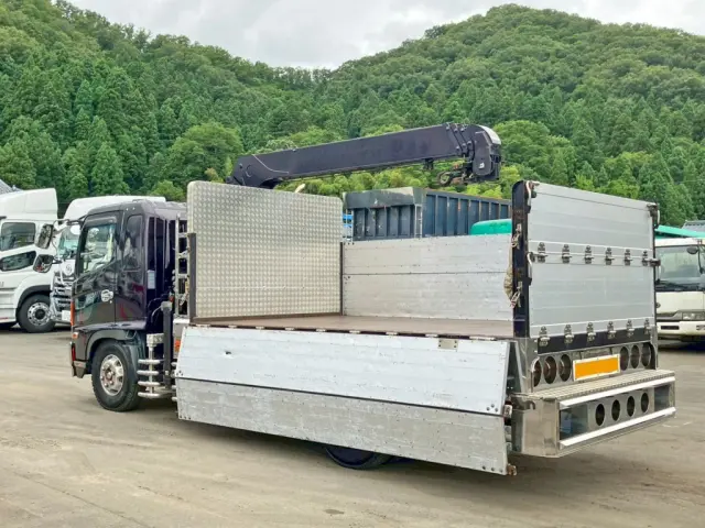 助手席側アオリを下した状態です。|日野 レンジャー KK-FD1JGEA(2WD)の写真7