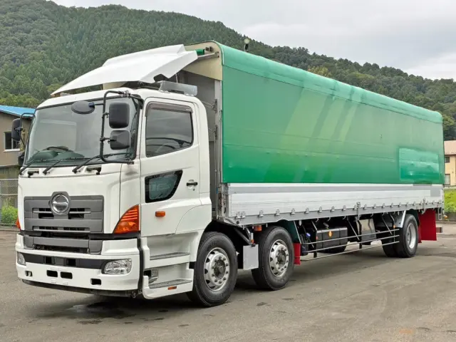 当該車両は前2軸車です。|日野 プロフィア QPG-FN1AWDAの写真1