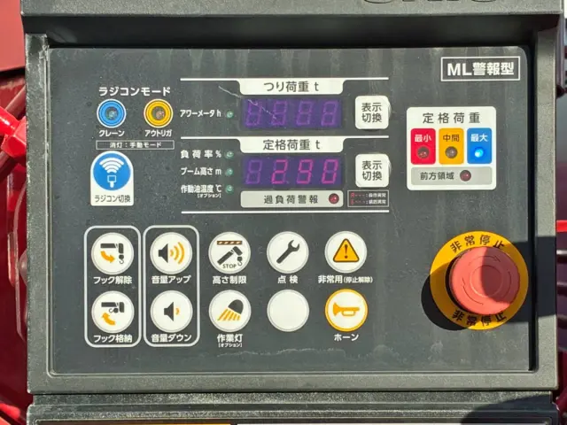 各種操作スイッチです。|三菱 スーパーグレート 2PG-FS80VZの写真22