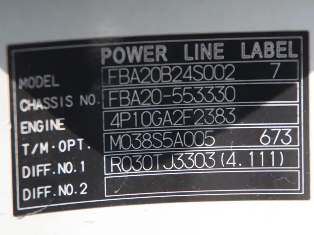 三菱 キャンター TPG-FBA20(2WD)の写真27