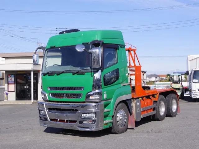 三菱 スーパーグレート QKG-FV60VJR(6x4)の写真1