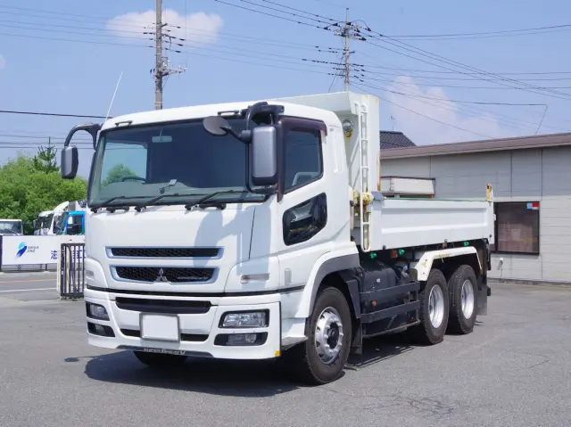 三菱 スーパーグレート QPG-FV60VX(6x4)の写真1