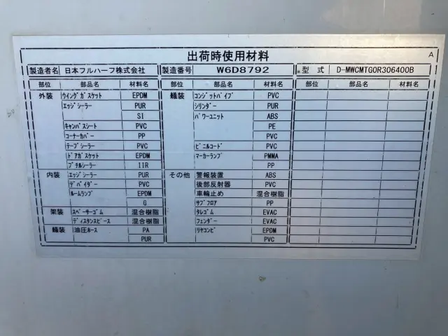 いすゞ フォワード TKG-FRR90T2(2WD)の写真47