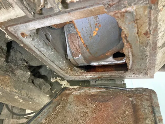 ホッパー内部の状態です。|三菱 スーパーグレート BDG-FV50JY改の写真24