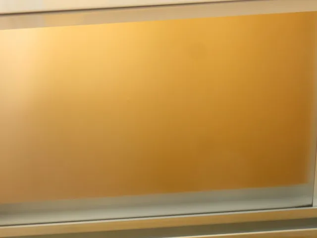 ウイングルーフ各所に雹害による軽微なヘコミがあります。|三菱 ファイター 2KG-FK65F(2WD)の写真12