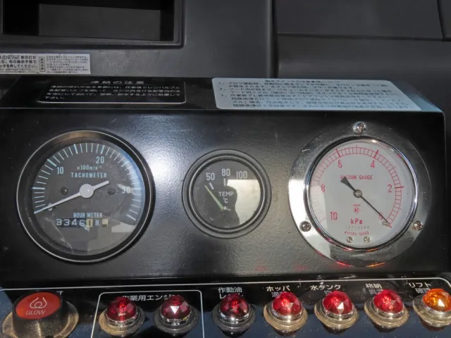 メーター類の状態です。|いすゞ フォワード QKG-FVR34U2改の写真18