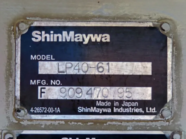 上物のプレートです。|日野 レンジャー 2KG-FC2ABA(2WD)の写真27