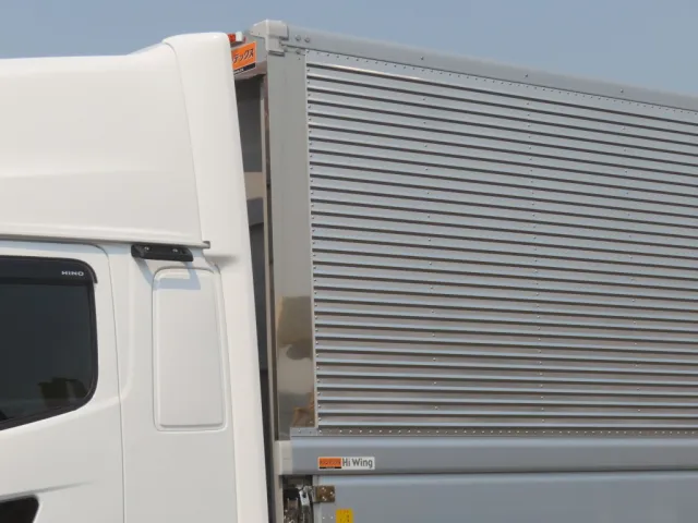 羽根の前後外枠はステンレス製です。|日野 プロフィア 2DG-FR1AHCの写真8