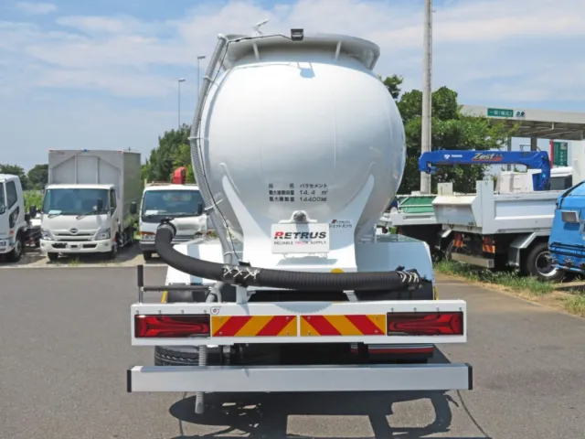 積載物は、バラセメントです。|三菱 スーパーグレート 2PG-FV84GZの写真10